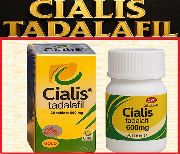 Cialis 600 Mg 30 tablet